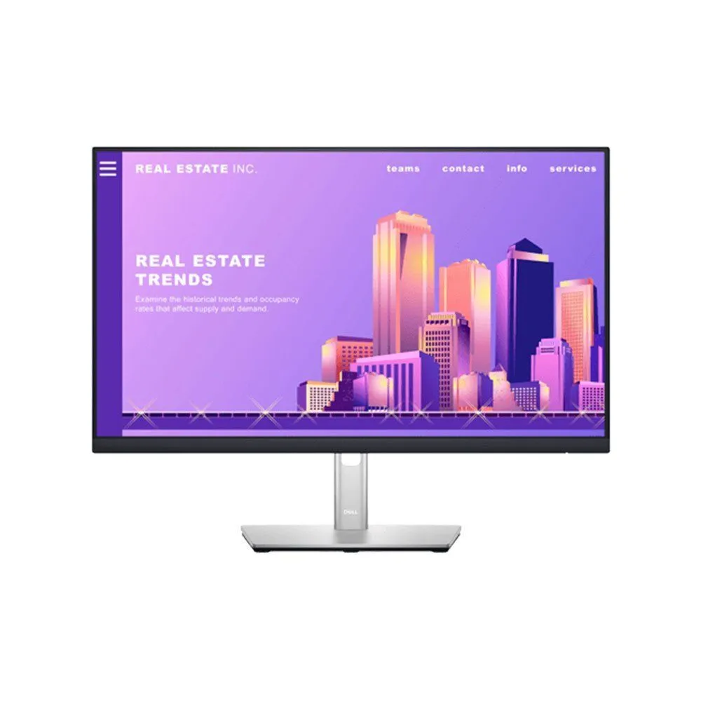 DELL P2422H monitor 23.8" IPS FULL HD 1X HDMI, 1X DP, 1X USB TYPE C