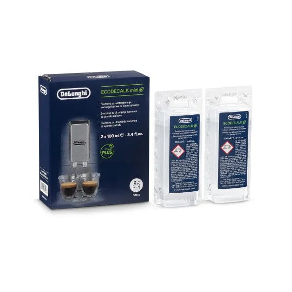 DELONGHI Dekalcifikator mini 2x100 ml za kafe aparate