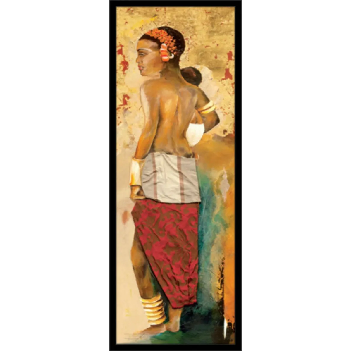 DELTA LINEA Uramljena slika Zahina 30x70 cm