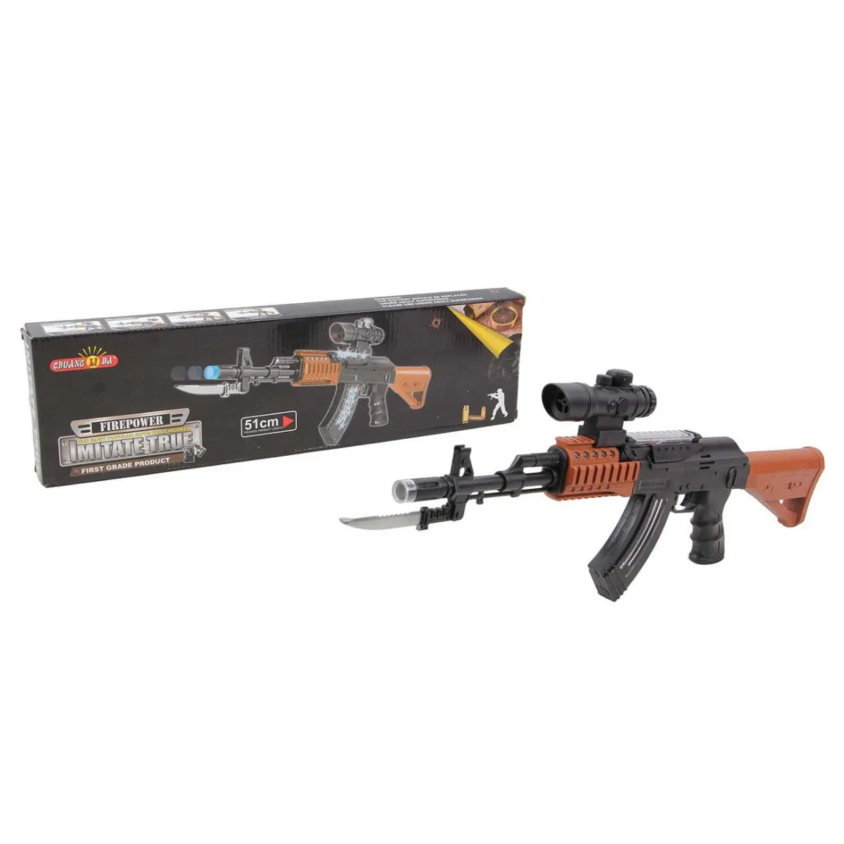 DENIS Igračka na baterije E-Power AK 47