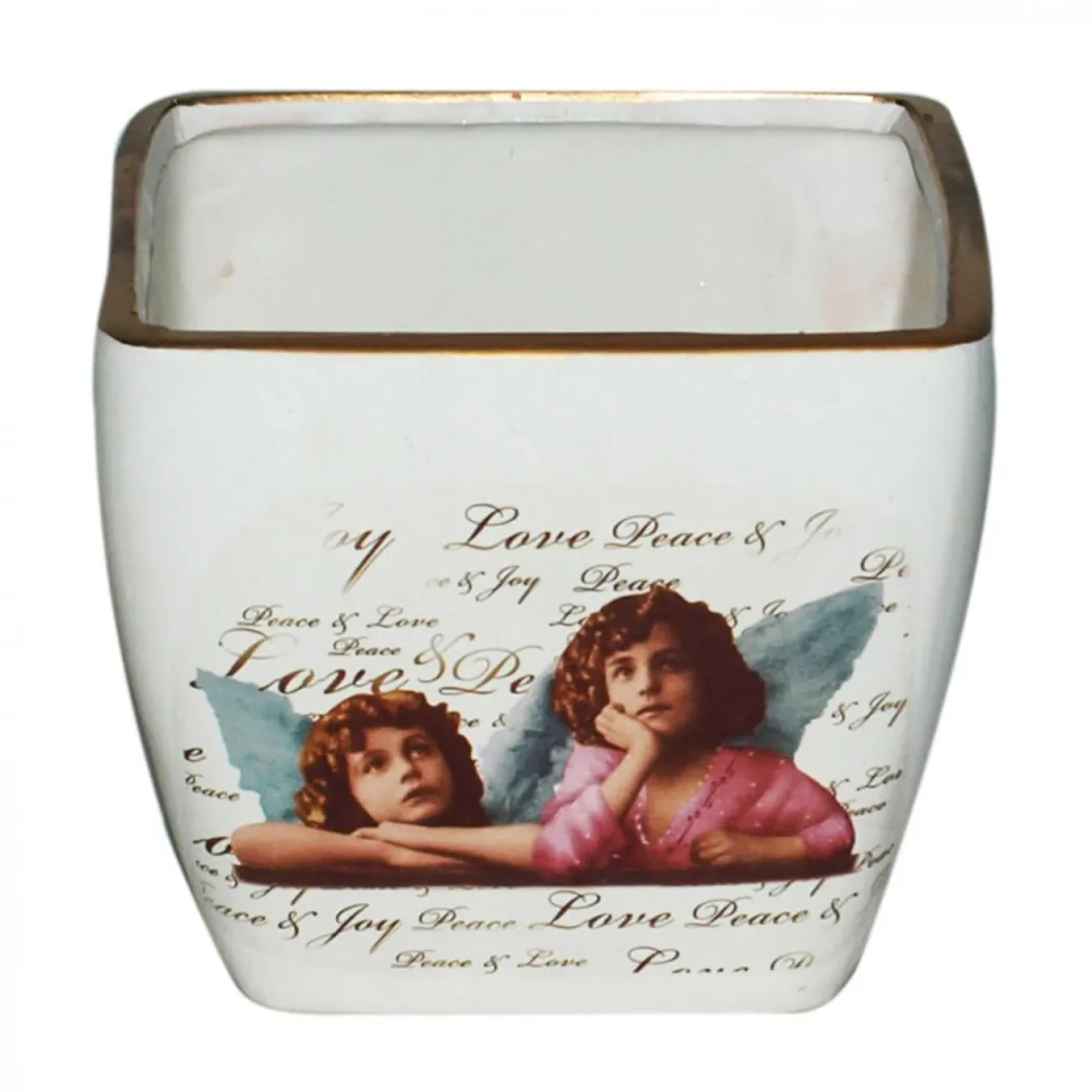 DENIS Keramička tegla 12x14x14cm