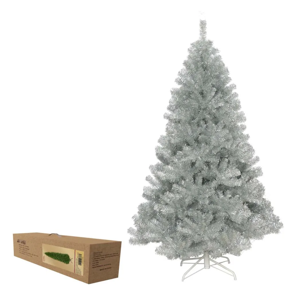DENIS Novogodišnja jelka 150cm/ srebrna