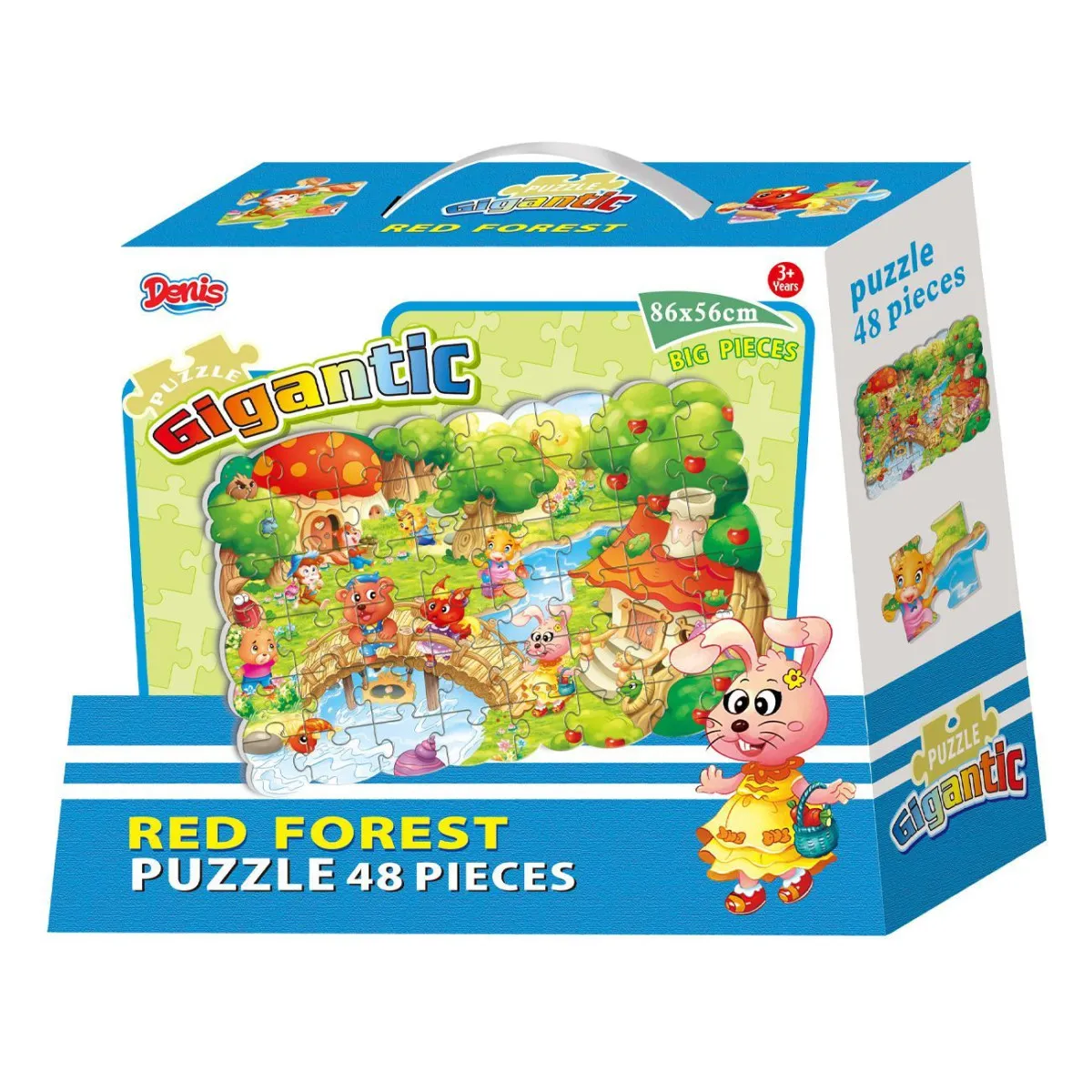 DENIS Puzzle Crvena šuma - 48 delova