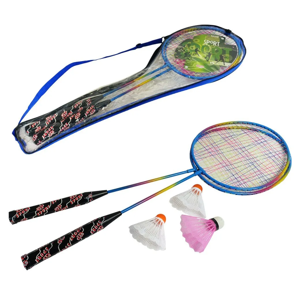 DENIS Set za badminton sa 2 reketa i 3 loptice