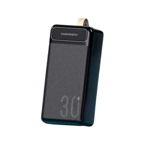 DENMEN Power bank DP17/ 30000mAh/ crna
