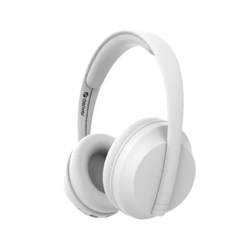 DENVER Bežične bluetooth slušalice BTH-235W, bela