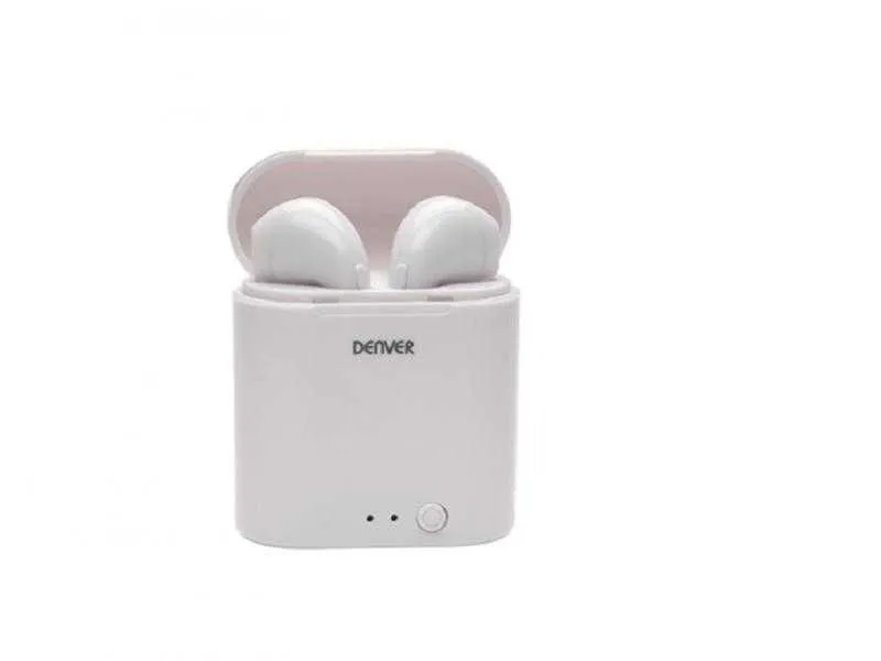 DENVER Bežične bluetooth slušalice TWE-36MK3, bela
