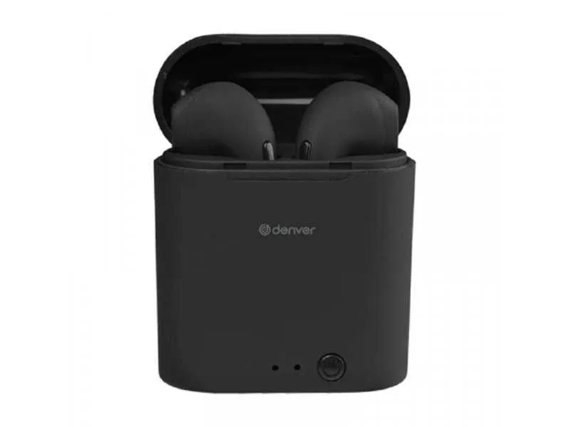 DENVER Bežične bluetooth slušalice TWE-46/ crne