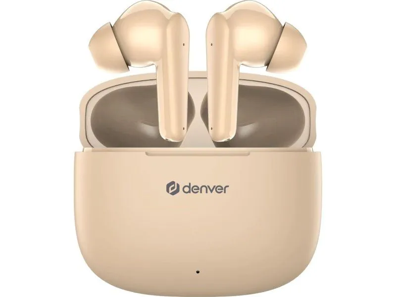 DENVER Bežične bluetooth slušalice TWE-48NU, braon