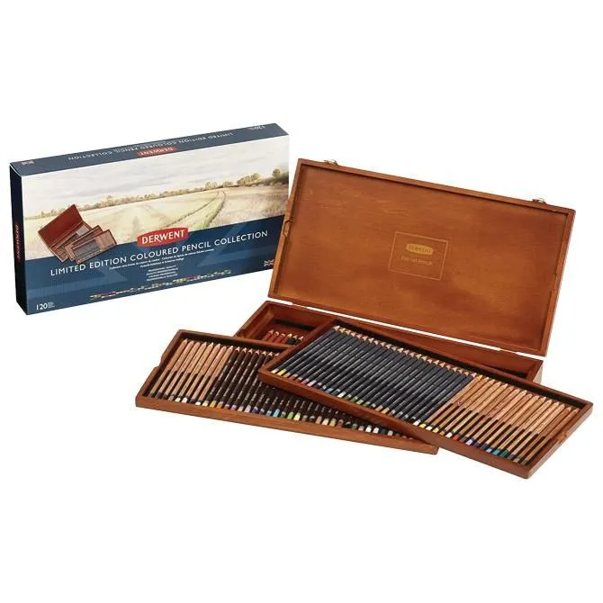 DERWENT Drvene boje set 120boje u drvenoj kutiji Limited Edition 2302731