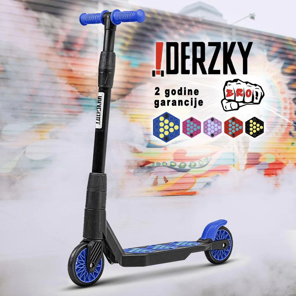DERZKY Trotinet Bro 6-11 godina, plava