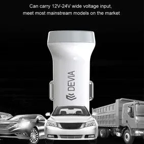 DEVIA Auto Adapter Smart Series (2USB ,5V,3.1A)