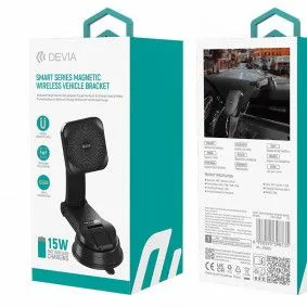 DEVIA Auto držač magnetni wirless, 15w
