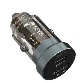 DEVIA Auto punjač Mini PD+3.0 Punk Style 30w