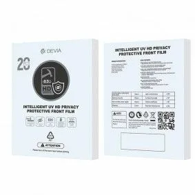 DEVIA Folija UV HD Privacy Protective Front Film