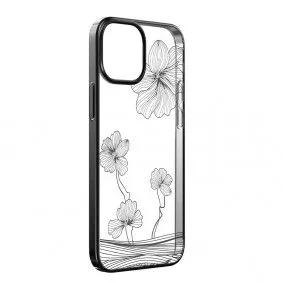 DEVIA Futrola Hard Case Crystal Flora za Iphone 13 Pro Max/ crna