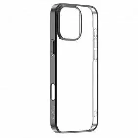 DEVIA Futrola Hard Case Glimmer Series Case PC za Iphone 16/ crna