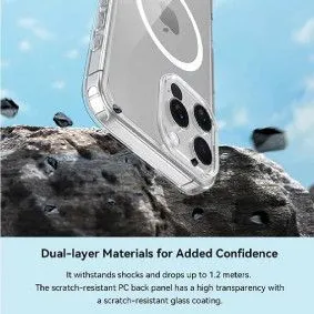 DEVIA Futrola Hard Case Pure Clear Magnetic Shokprof za Iphone 16 Plus/ providna