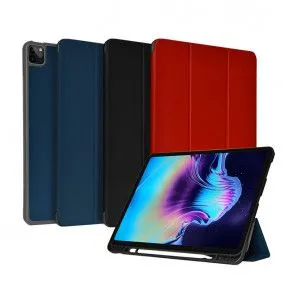 DEVIA Futrola na preklop Leather case with pencil slot za Ipad 11 Pro3/2/ plava