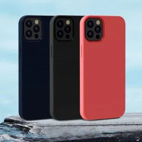 DEVIA Futrola silikonska Nature Series MAGNETIC za iphone 13 pro max/ tamno narandžasta