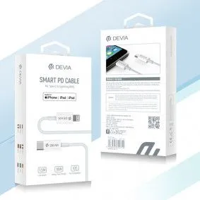 DEVIA Kabl PD Data type-c na lightning/ crna