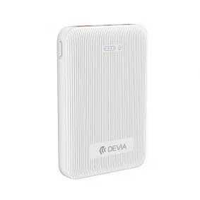 DEVIA Power Bank Extreme Speed Series Magnet Wireless Fast (10000Mah), bela
