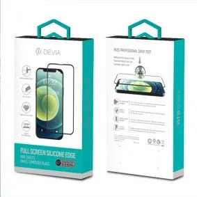 DEVIA Zaštitno staklo Van Series Full Silicone edge Twice-Tempered za Iphone 14 Pro Max