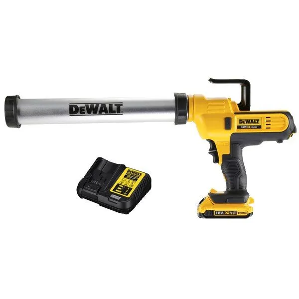 DeWALT Aku pištolj za silikon 18V 1 x 2,0 Ah DCE580D1