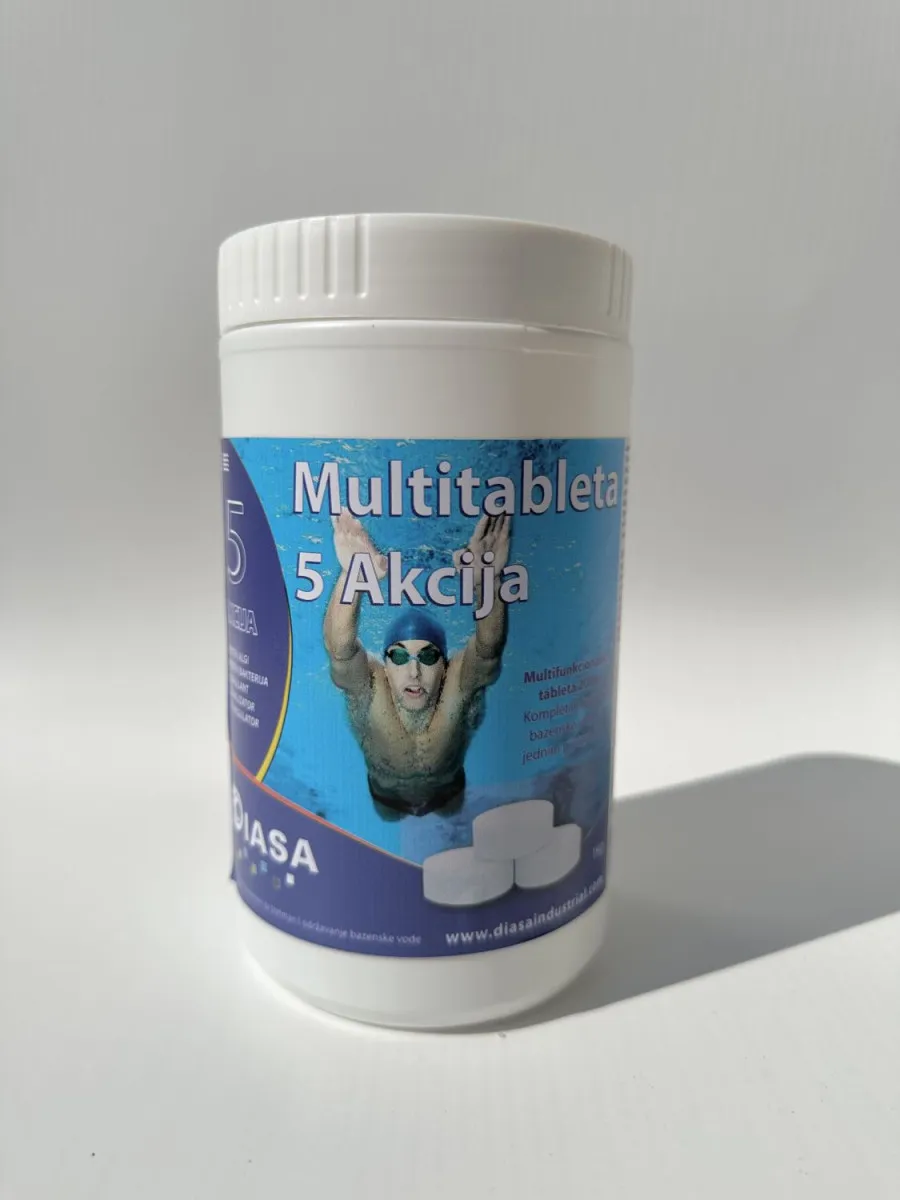 DIASA Multi 5 u 1 tablete za održavanje vode u bazenu 1kg