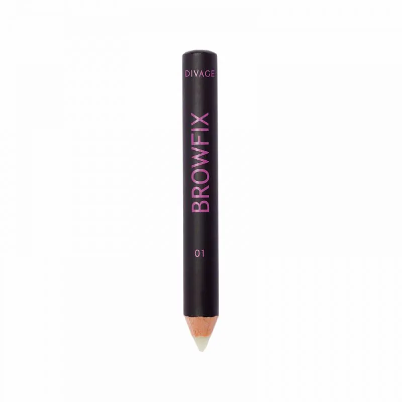 DIVAGE Olovka za obrve BROWFIX 01, Transparent