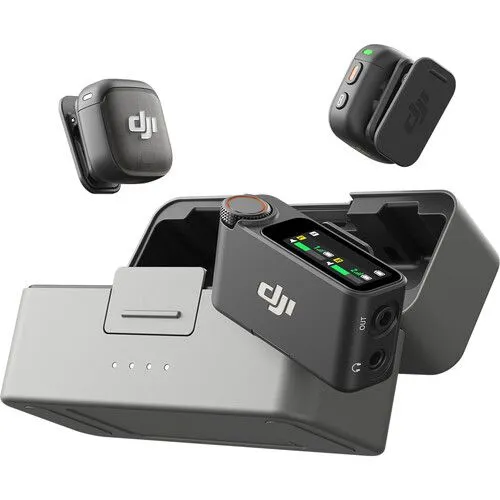 DJI Mikrofon Mic 3 (2 TX + 1 RX + Charging Case)