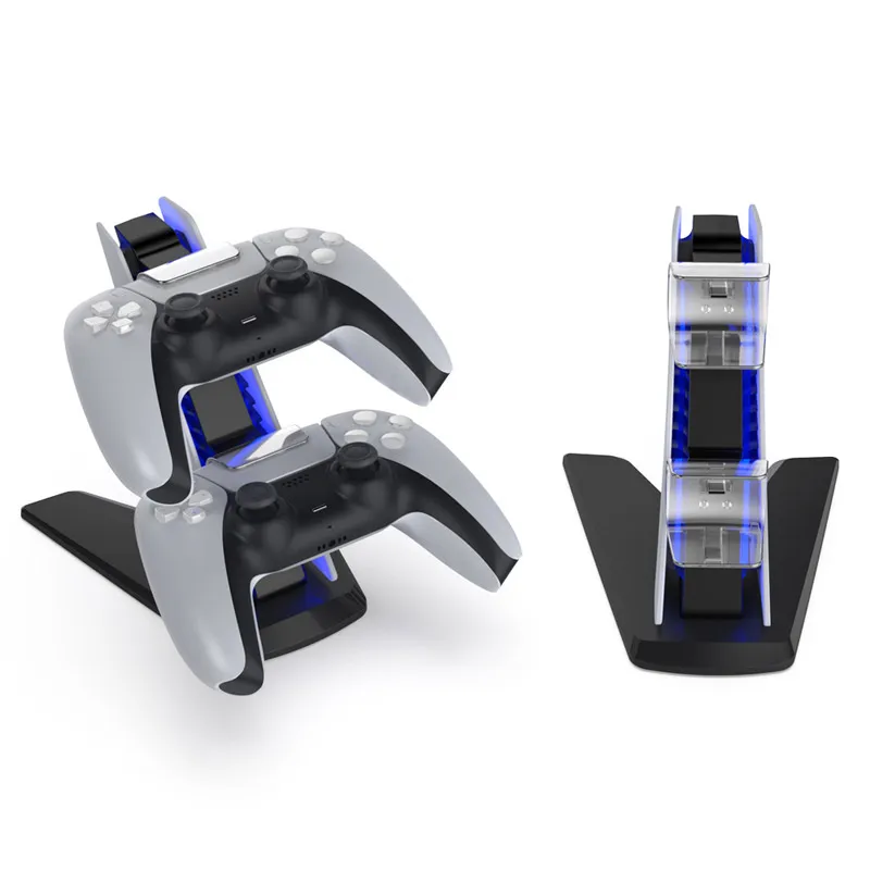 Docking station držač DOBE sa USB punjačem za 2 PS5 kontrolera TP5-0585S