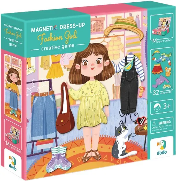 DODO Igra magnetima Obuci devojčicu