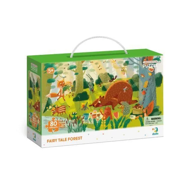 DODO Puzzle Životinje iz šume - 80 delova