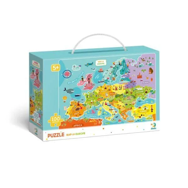 DODO Puzzle Mapa Evrope - 100  delova