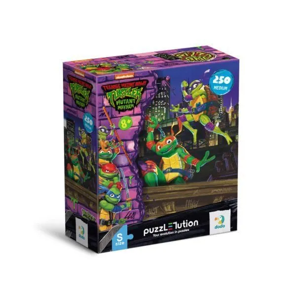 DODO Puzzle Nindža kornjače Donatelo i Mikelanđelo - 250 delova