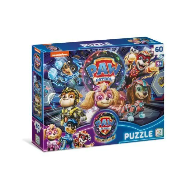 DODO Puzzle Patrolne šape u svemiru -  60 delova