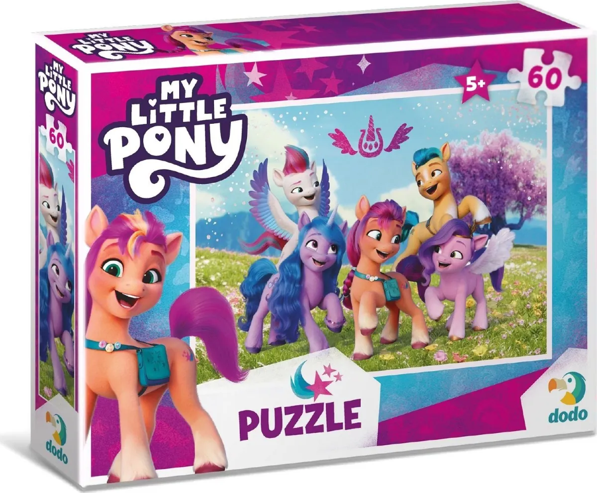 DODO Puzzle za decu Moj mali poni - 60 delova