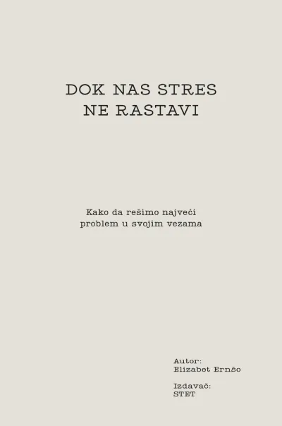 Dok nas stres ne rastavi