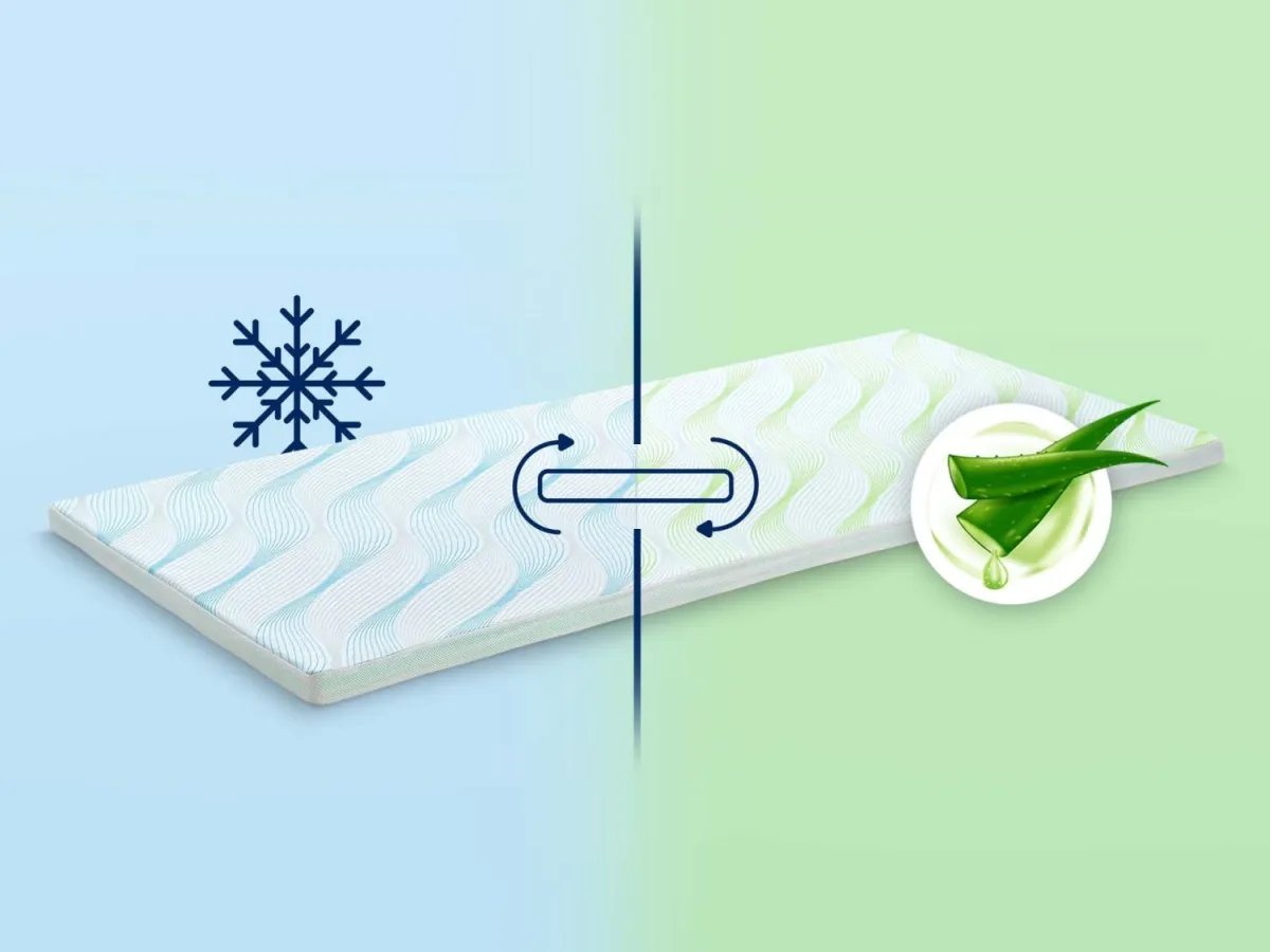 DORMEO Aloe Vera Vitalis 2u1 prostirka 5 cm, 120X200cm