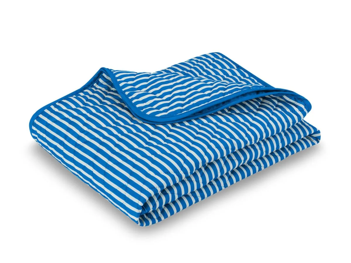 DORMEO Essentials 2in1 pokrivač,plavo/bela, 200X200cm