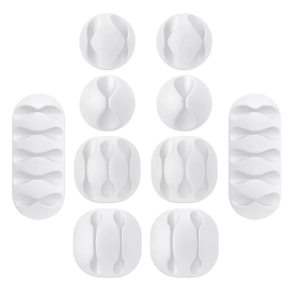 Držač kablova JWD set 10u1 beli