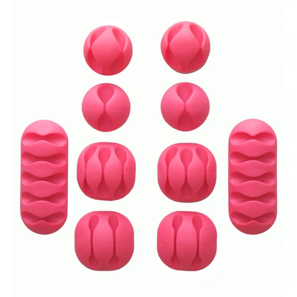 Držač kablova JWD set 10u1 roze