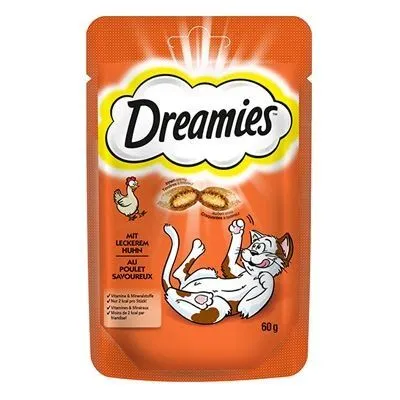 DREAMIES Poslastica za mačke piletina 60g