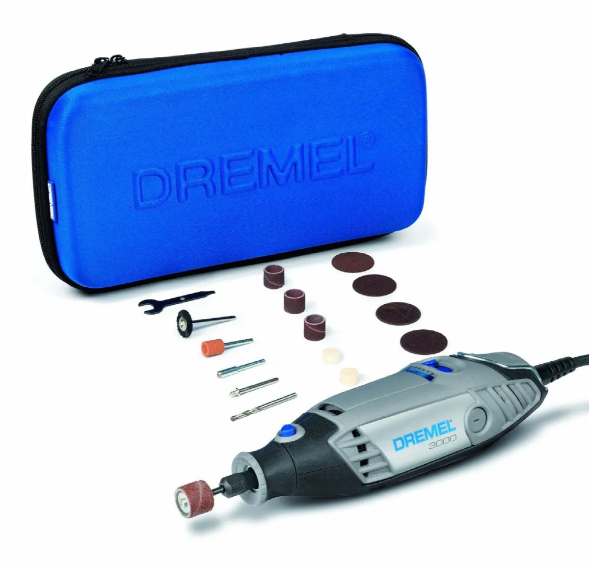 DREMEL Električni višenamenski alat 3000 sa 15 komada pribora F0133000JC