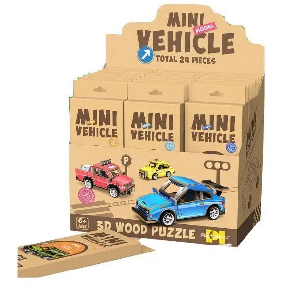 Drvene 3D puzzle 1/24 Vozila 68031