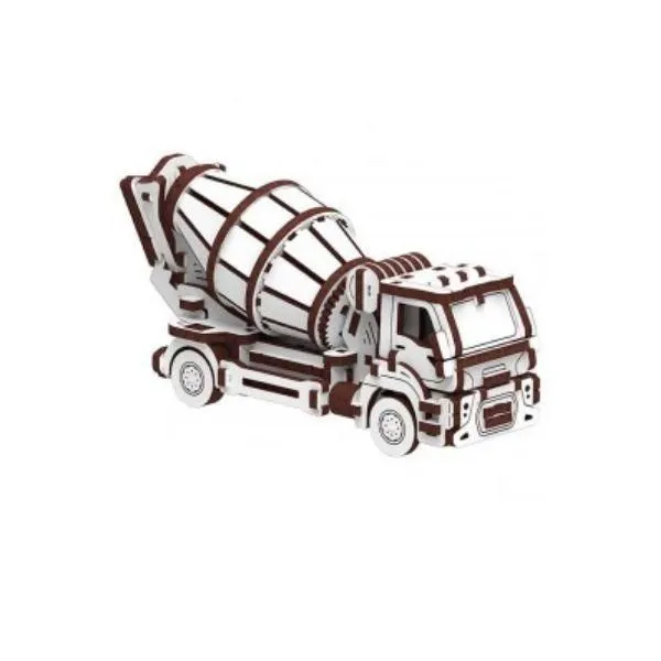 Drvene 3D puzzle Mikser za cement  - 131 deo