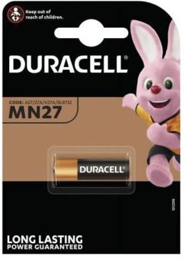 DURACELL Alkalna baterija MN27, 12V Duralock, 1 kom