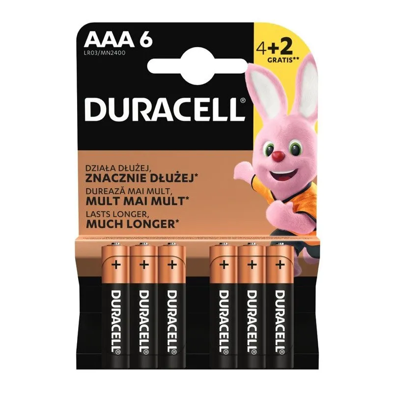 Duracell Basic LR03 1/ 6 1/5V alkalna baterija