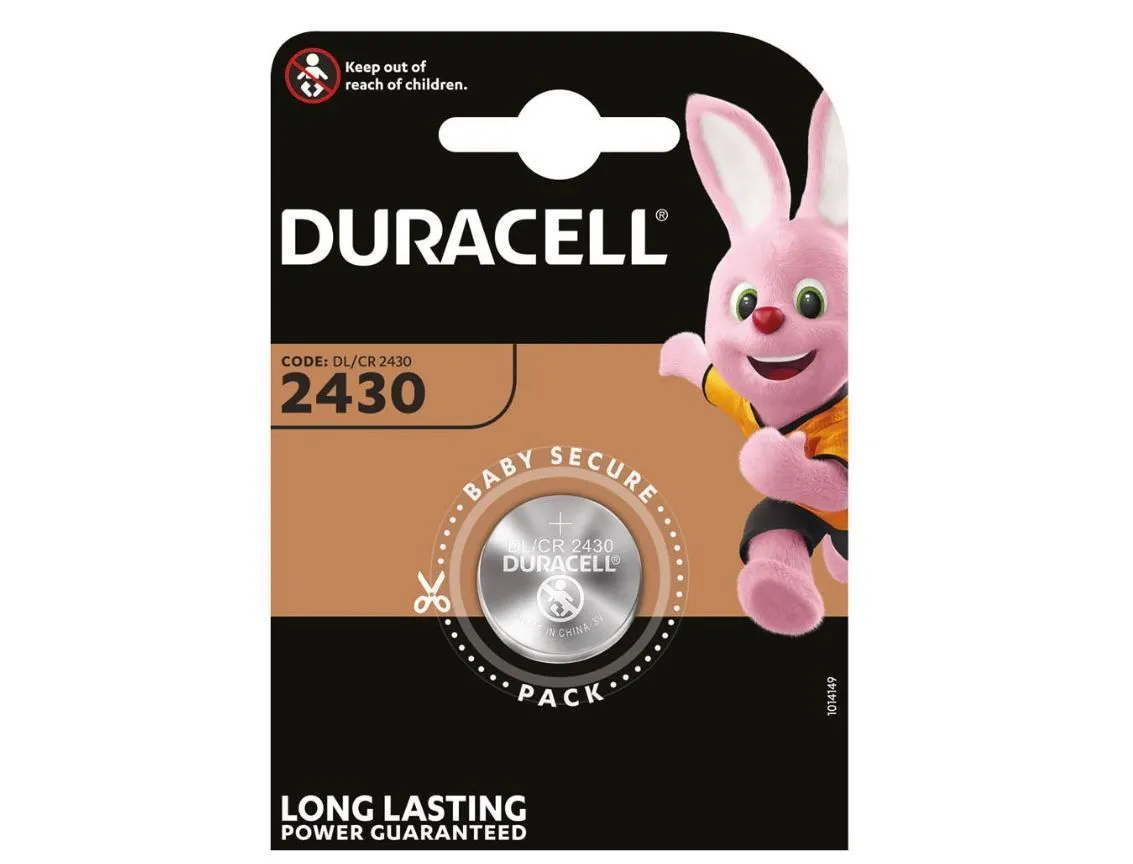 DURACELL Baterija DL2430, blister, 1 kom